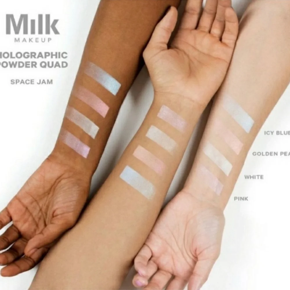 Milk Makeup Holographic Powder Quad Eyeshadow in Space Jam